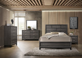 Akerson Gray Twin Panel Bed from Crown Mark - Luna Furniture