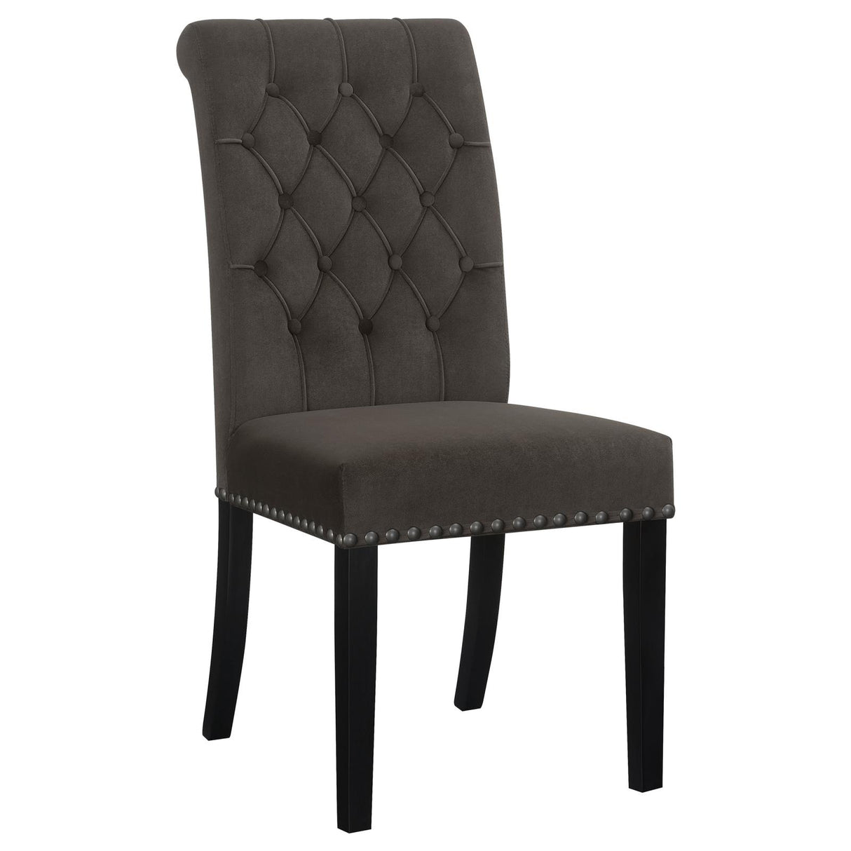 Alana Upholstered Tufted Side Chairs with Nailhead Trim, Set of 2 from Coaster - Luna Furniture