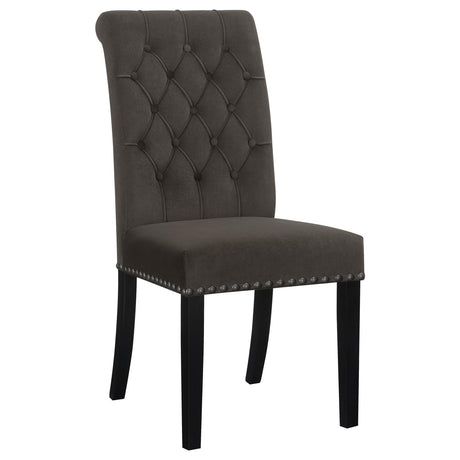 Alana Upholstered Tufted Side Chairs with Nailhead Trim, Set of 2 from Coaster - Luna Furniture
