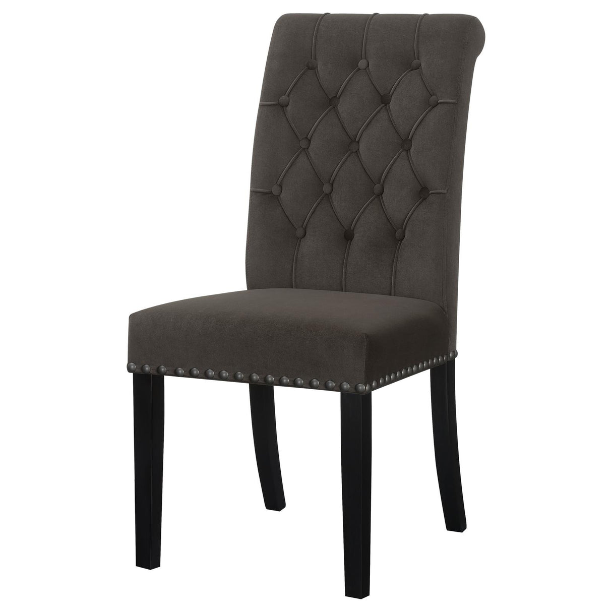 Alana Upholstered Tufted Side Chairs with Nailhead Trim, Set of 2 from Coaster - Luna Furniture