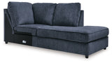 Albar Place Cobalt Right-Arm Facing Corner Chaise from Ashley Furniture - Luna Furniture