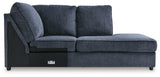 Albar Place Cobalt Right-Arm Facing Corner Chaise from Ashley Furniture - Luna Furniture