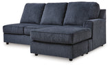 Albar Place Cobalt Right-Arm Facing Sofa Chaise from Ashley Furniture - Luna Furniture