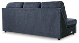 Albar Place Cobalt Right-Arm Facing Sofa Chaise from Ashley Furniture - Luna Furniture