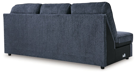Albar Place Cobalt Right-Arm Facing Sofa Chaise from Ashley Furniture - Luna Furniture