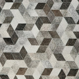 Albermarle Gray/Brown Pouf from Ashley - Luna Furniture