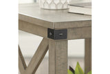 Aldwin Gray End Table from Ashley - Luna Furniture