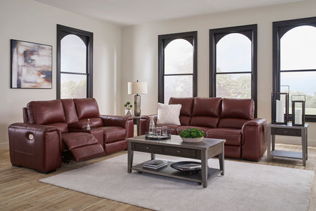 Alessandro Garnet Power Reclining Living Room Set from Ashley - Luna Furniture