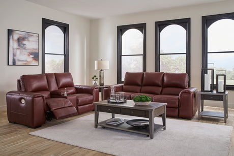 Alessandro Garnet Power Reclining Living Room Set from Ashley - Luna Furniture