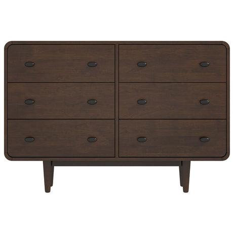 Alexa Mid Century Modern Dresser 6-Drawers from Midinmod - Luna Furniture