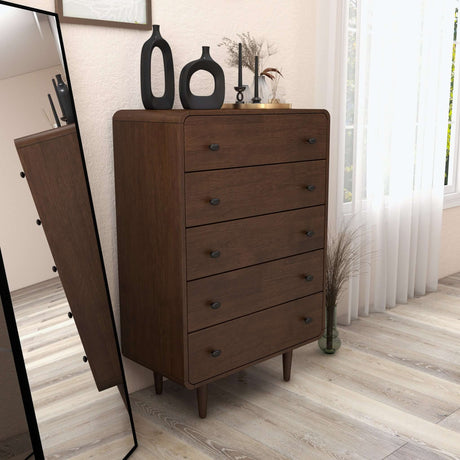 Alexa Mid Century Modern Dresser 6-Drawers from Midinmod - Luna Furniture