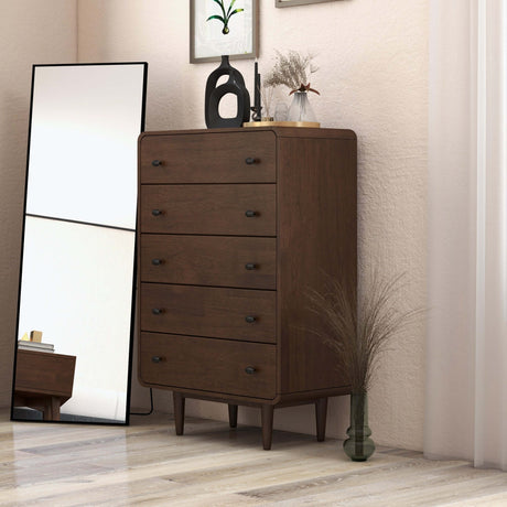 Alexa Mid Century Modern Dresser 6-Drawers from Midinmod - Luna Furniture