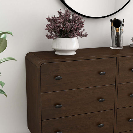Alexa Mid Century Modern Dresser 6-Drawers from Midinmod - Luna Furniture
