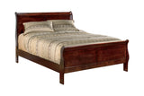 Alisdair Reddish Brown King Sleigh Bed from Ashley - Luna Furniture