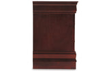 Alisdair Reddish Brown Nightstand from Ashley - Luna Furniture