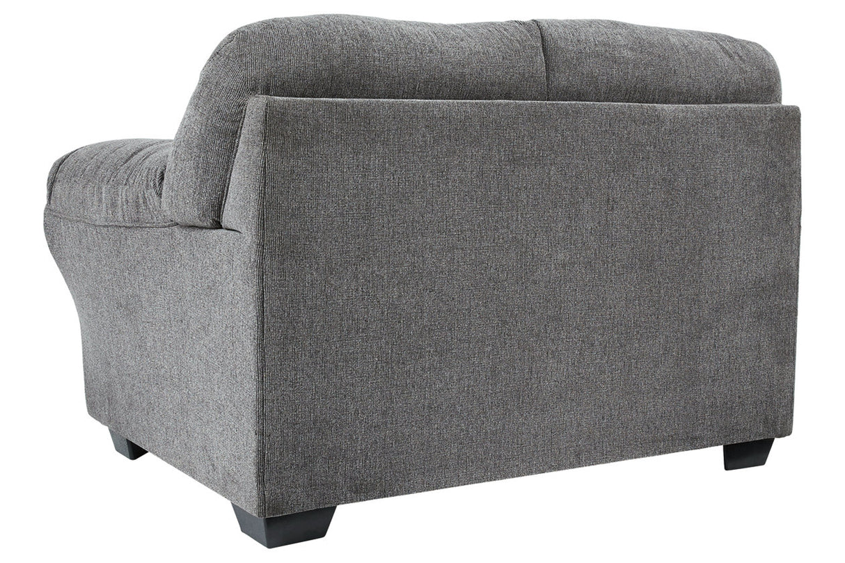 Allmaxx Pewter Loveseat from Ashley - Luna Furniture