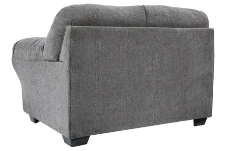 Allmaxx Pewter Loveseat from Ashley - Luna Furniture