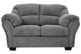 Allmaxx Pewter Loveseat from Ashley - Luna Furniture