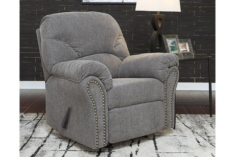Allmaxx Pewter Recliner from Ashley - Luna Furniture