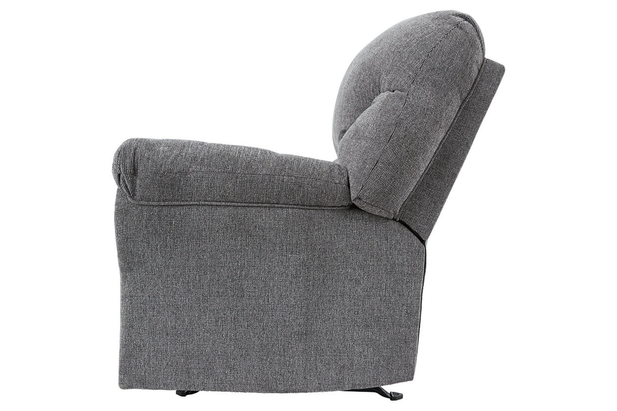Allmaxx Pewter Recliner from Ashley - Luna Furniture