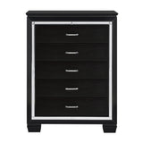 Allura Black Chest from Homelegance - Luna Furniture