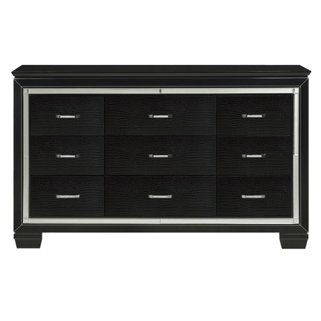 Allura Black Dresser from Homelegance - Luna Furniture