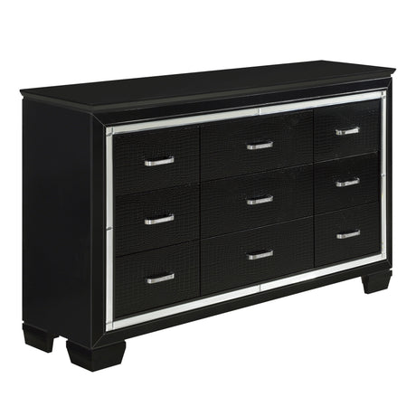 Allura Black Dresser from Homelegance - Luna Furniture