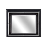 Allura Black Mirror (Mirror Only) from Homelegance - Luna Furniture