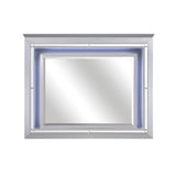 Allura Silver Mirror (Mirror Only) from Homelegance - Luna Furniture