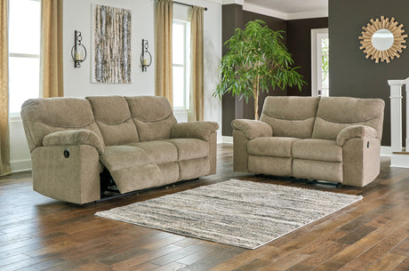 Alphons Briar Reclining Living Room Set from Ashley - Luna Furniture