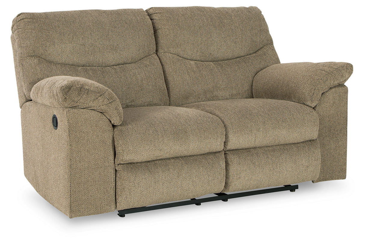 Alphons Briar Reclining Loveseat from Ashley - Luna Furniture
