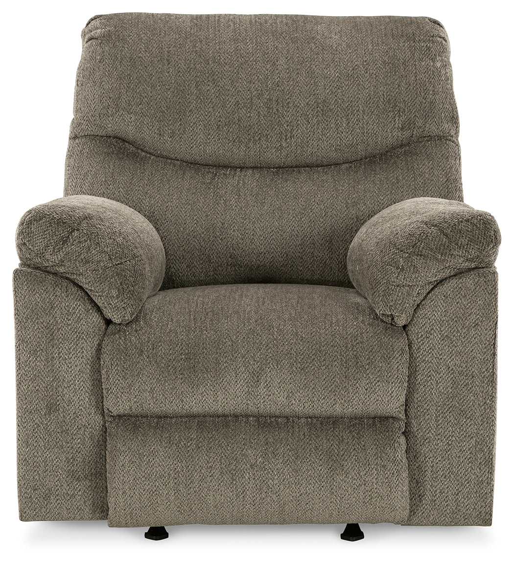 Alphons Putty Recliner from Ashley - Luna Furniture
