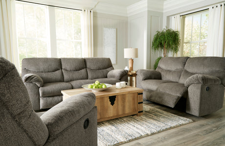 Alphons Putty Reclining Living Room Set from Ashley - Luna Furniture