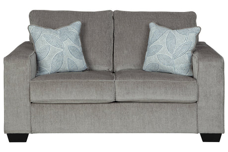 Altari Alloy Loveseat from Ashley - Luna Furniture
