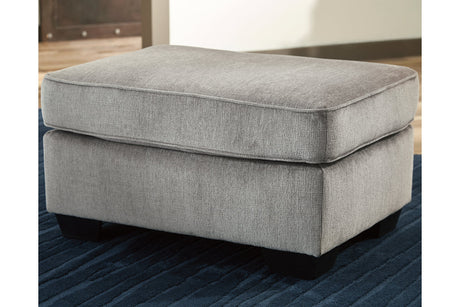 Altari Alloy Ottoman from Ashley - Luna Furniture