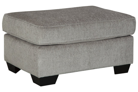 Altari Alloy Ottoman from Ashley - Luna Furniture