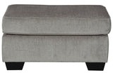 Altari Alloy Ottoman from Ashley - Luna Furniture