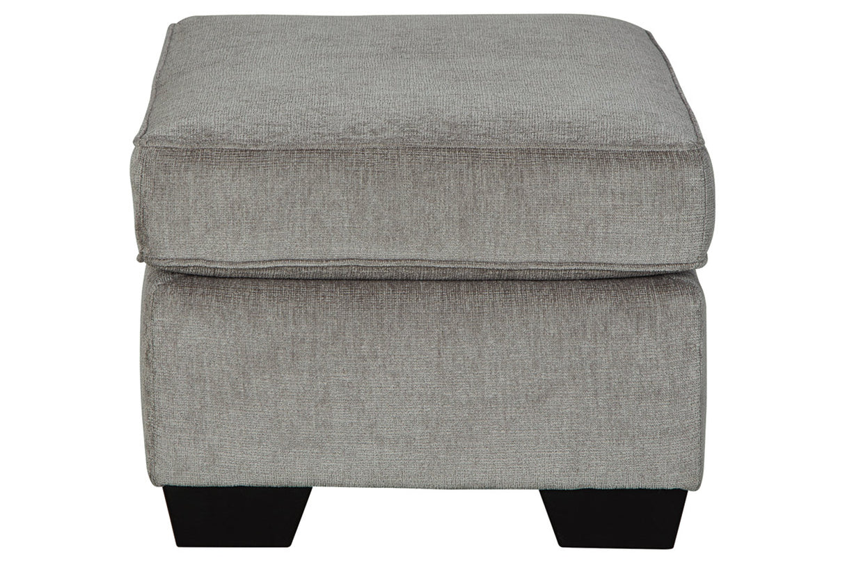 Altari Alloy Ottoman from Ashley - Luna Furniture