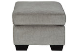 Altari Alloy Ottoman from Ashley - Luna Furniture