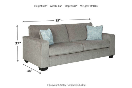 Altari Alloy Queen Sofa Sleeper from Ashley - Luna Furniture