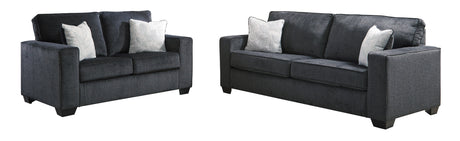 Altari Slate Living Room Set from Ashley - Luna Furniture