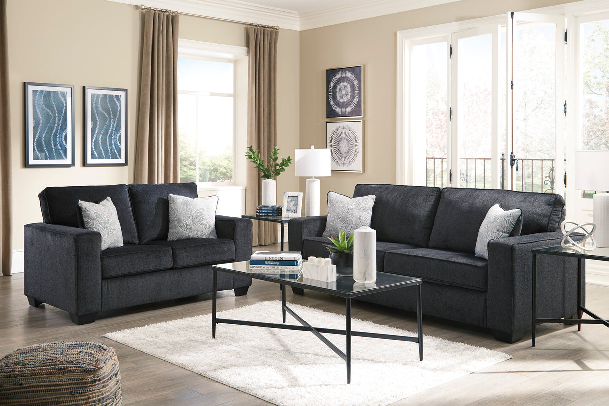 Altari Slate Living Room Set from Ashley - Luna Furniture