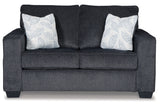 Altari Slate Loveseat from Ashley - Luna Furniture