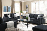 Altari Slate Loveseat from Ashley - Luna Furniture