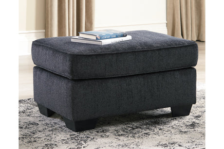 Altari Slate Ottoman from Ashley - Luna Furniture