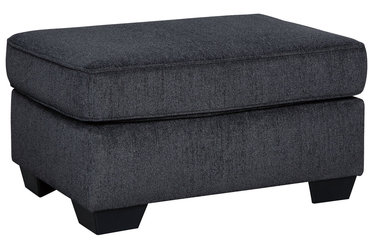 Altari Slate Ottoman from Ashley - Luna Furniture