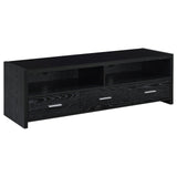 Alton Black Oak 62" 3-Drawer TV Console from Coaster - Luna Furniture