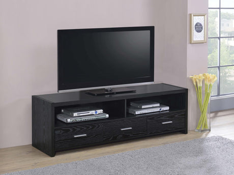 Alton Black Oak 62" 3-Drawer TV Console from Coaster - Luna Furniture
