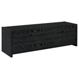 Alton Black Oak 62" 3-Drawer TV Console from Coaster - Luna Furniture