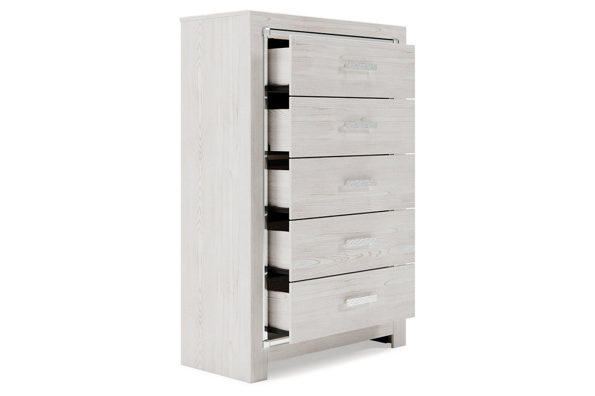 Altyra White Chest of Drawers from Ashley - Luna Furniture